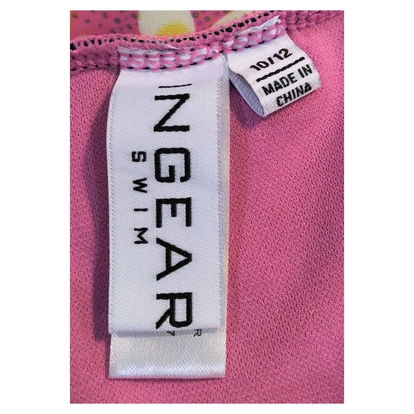 InGear Girl's Ruffle Halter Tankini - Size 10/12 - Picture 5 of 5